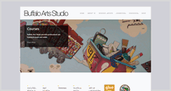 Desktop Screenshot of buffaloartsstudio.org